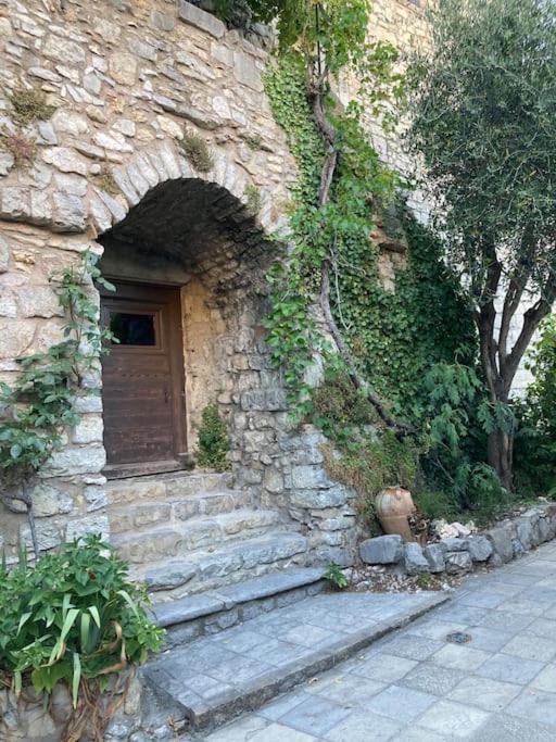 Les Matelles : Charmant Logement En Pierres Экстерьер фото